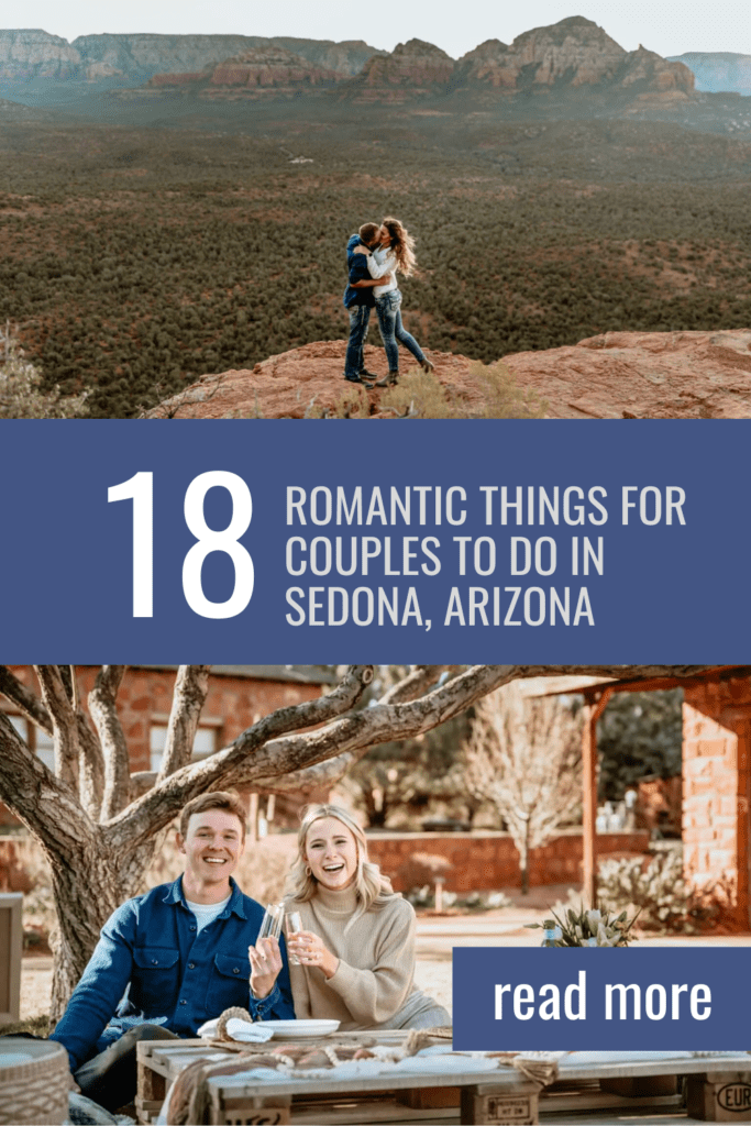 There are no shortage of romantic things for couples to do in Sedona, AZ- ranging from adrenaline packed to relaxing, & everything in between!